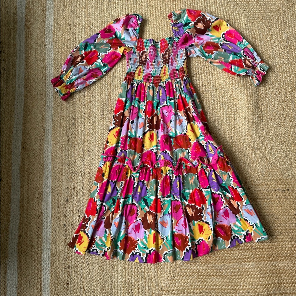 Colorful Floral Dress